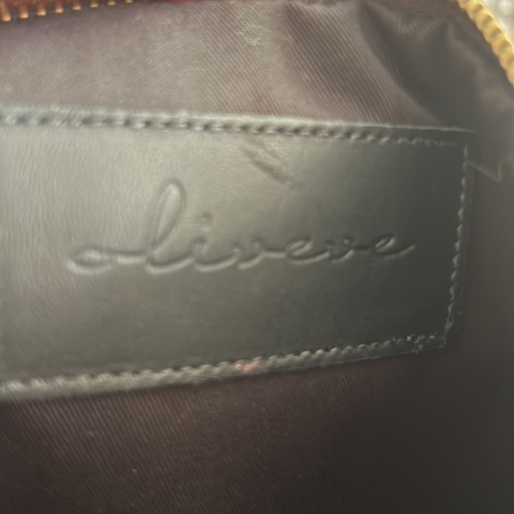 Oliveve Hair Calf Leopard Print Clutch - Picture 7 of 10